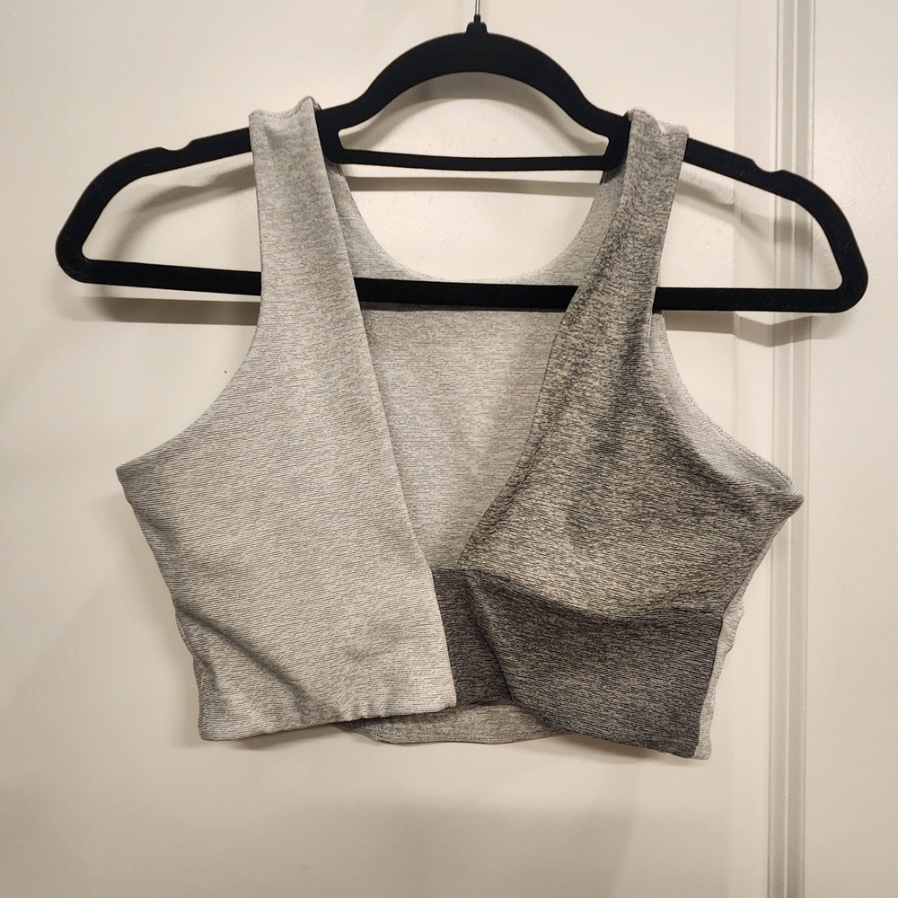 Outdoor Voices Venus Three-Tone Crop Top